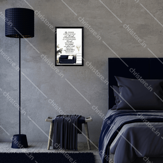 By Wisdom A House Is Built - Proverbs 24:3-4