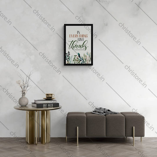 In Everything Give Thanks - 1 Thessalonians 5:18