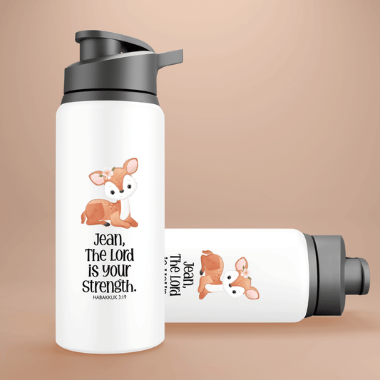 Kids: The Lord Is My Strength - Habakkuk 3:19 - Personalized