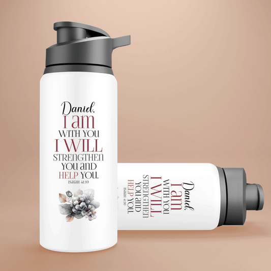 I Am With You And Will Strengthen You - Isaiah 41:10 - Personalized