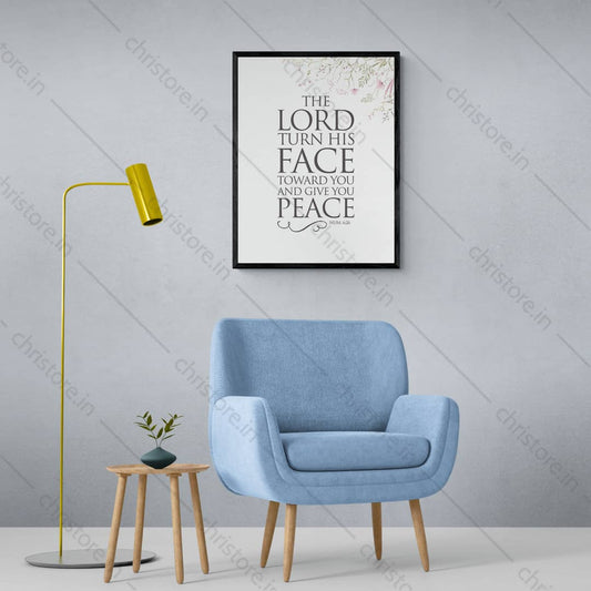 The Lord Give You Peace - Numbers 6:26