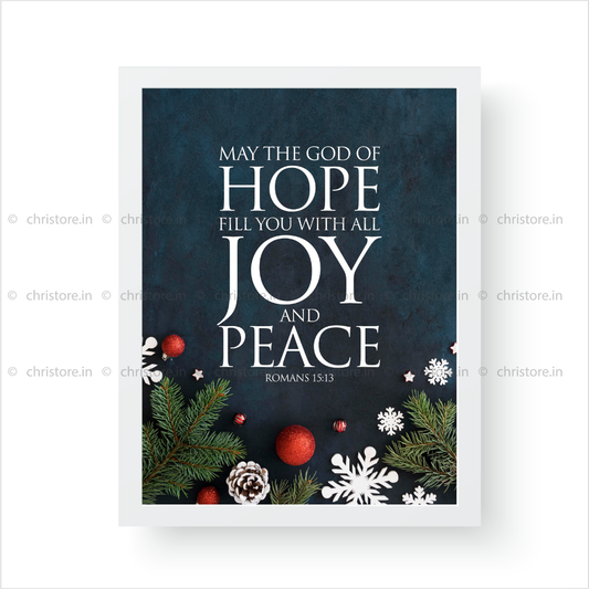 May the God of Hope - Romans 15:13