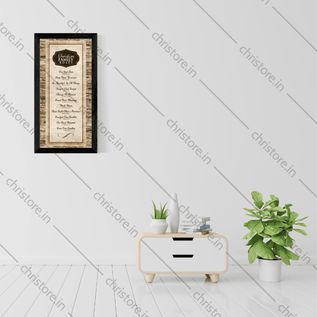 Christian Family Rules - Christian Quote