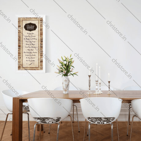 Christian Family Rules - Christian Quote