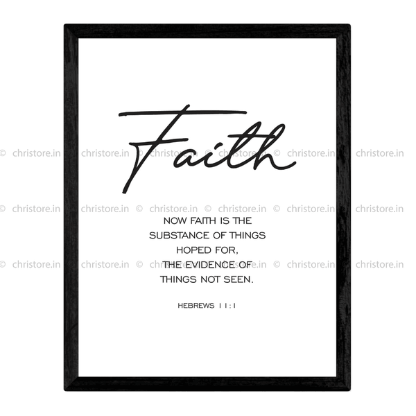 Faith Hope Love Plain Series: Faith - 1 Corinthians 13:13