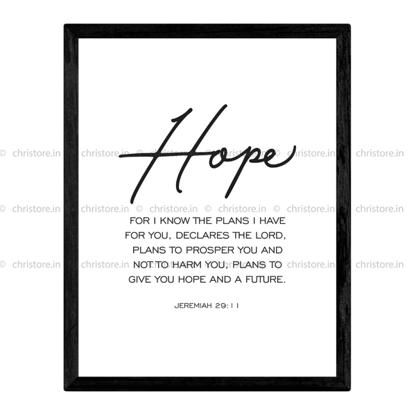 Faith Hope Love Plain Series: Hope - 1 Corinthians 13:13