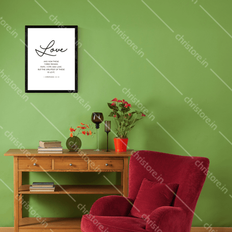 Faith Hope Love Plain Series: Love - 1 Corinthians 13:13