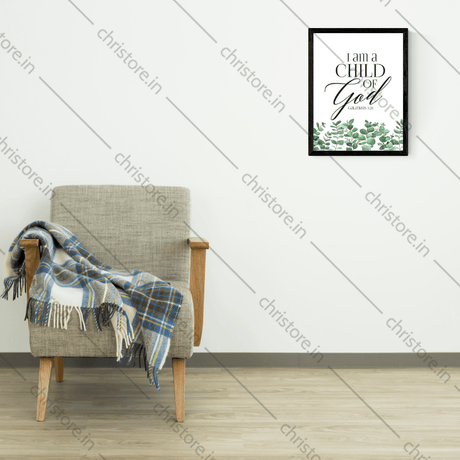 I Am A Child Of God (Floral) - Galatians 3:26