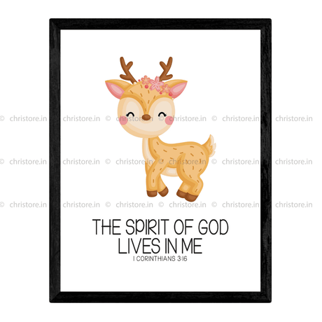 Kids: The Spirit Of God Lives In Me - 1 Corinthians 3:16