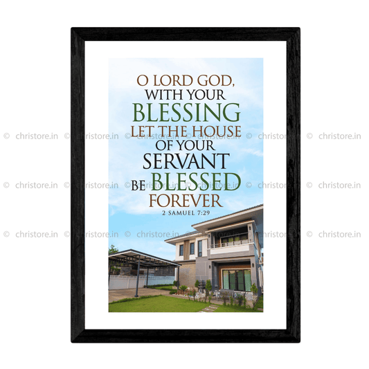 O Lord God With Your Blessing - 2 Samuel 7:29