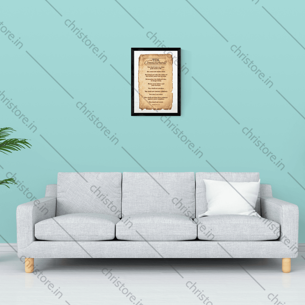 Ten Commandments - Exodus 20:1-17