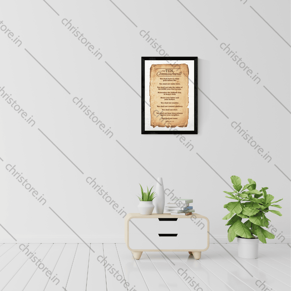 Ten Commandments - Exodus 20:1-17