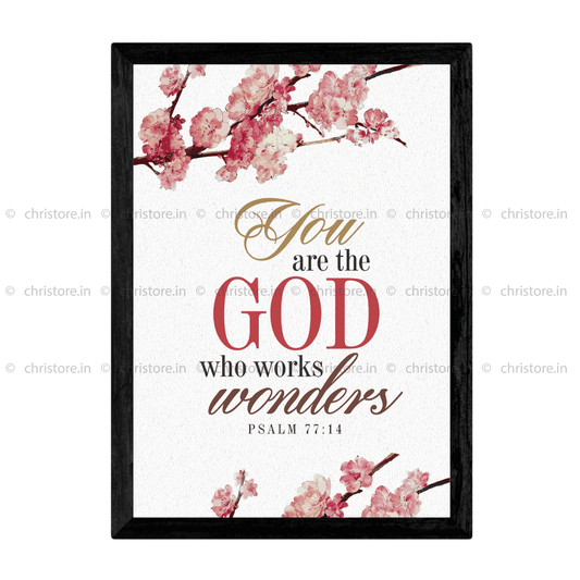 You Are The God Who Works Wonders - Psalm 77:14