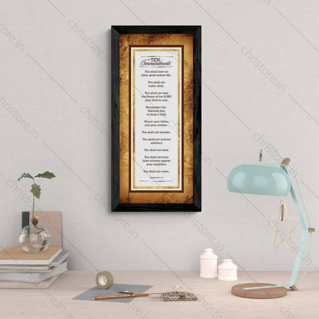Ten Commandments - Exodus 20:1-17