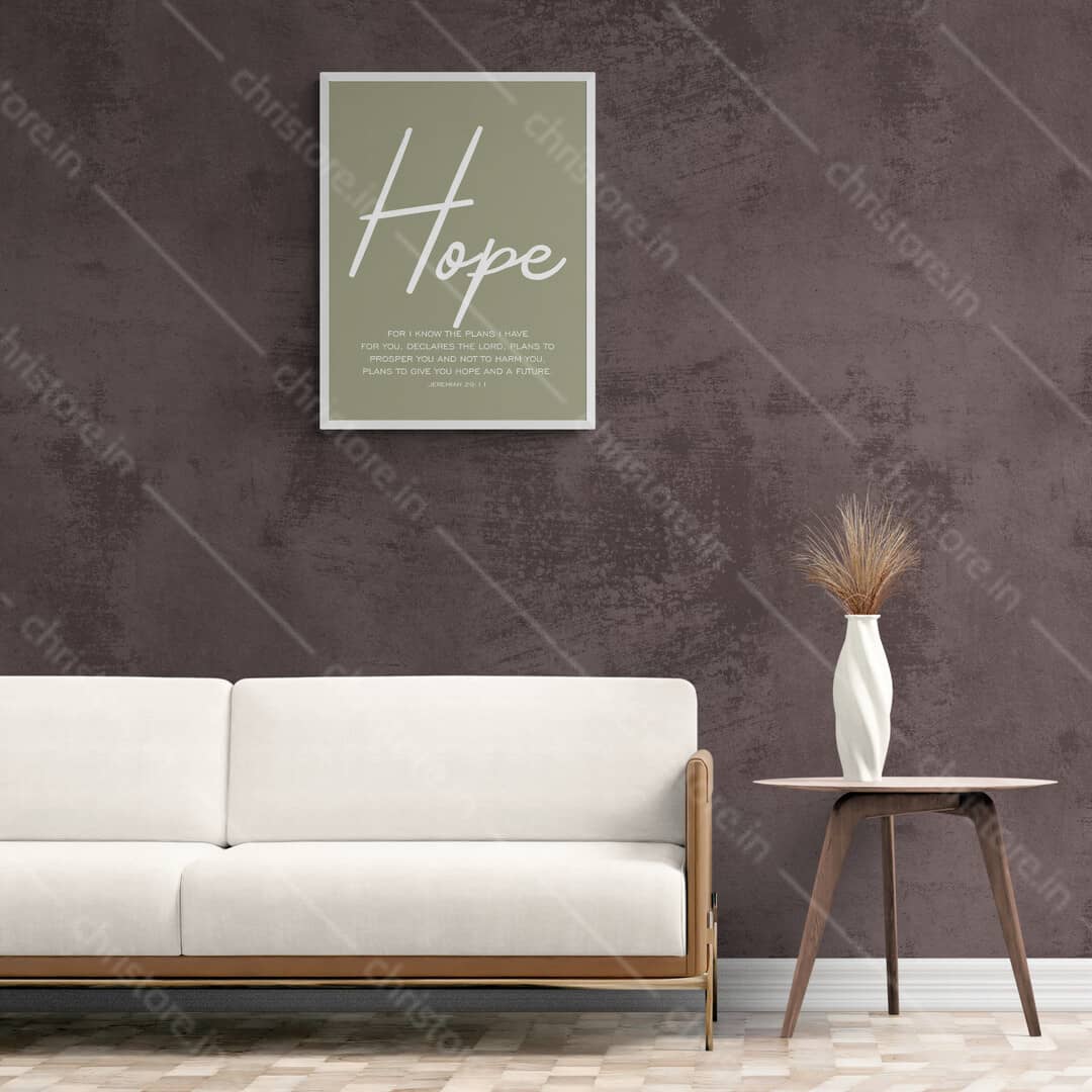 Faith Hope Love Color Series: Hope - 1 Corinthians 13:13