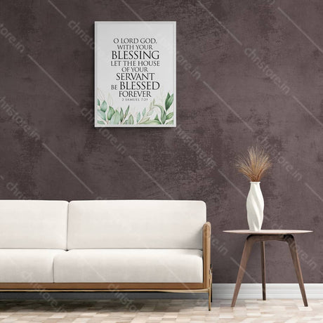 O Lord God With Your Blessing - 2 Samuel 7:29