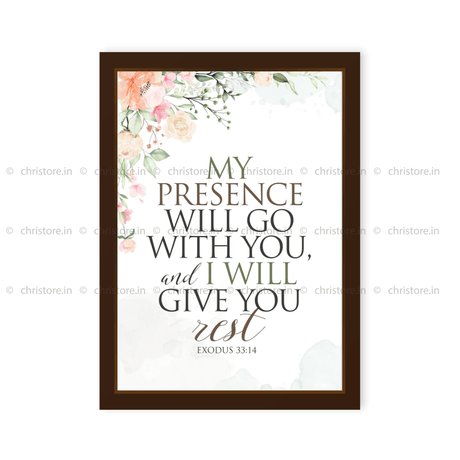 My Presence Will Go With You - Exodus 33:14