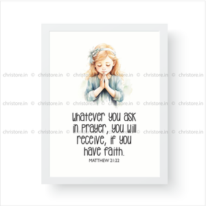 Kids: Ask in Faith – Matthew 21:22