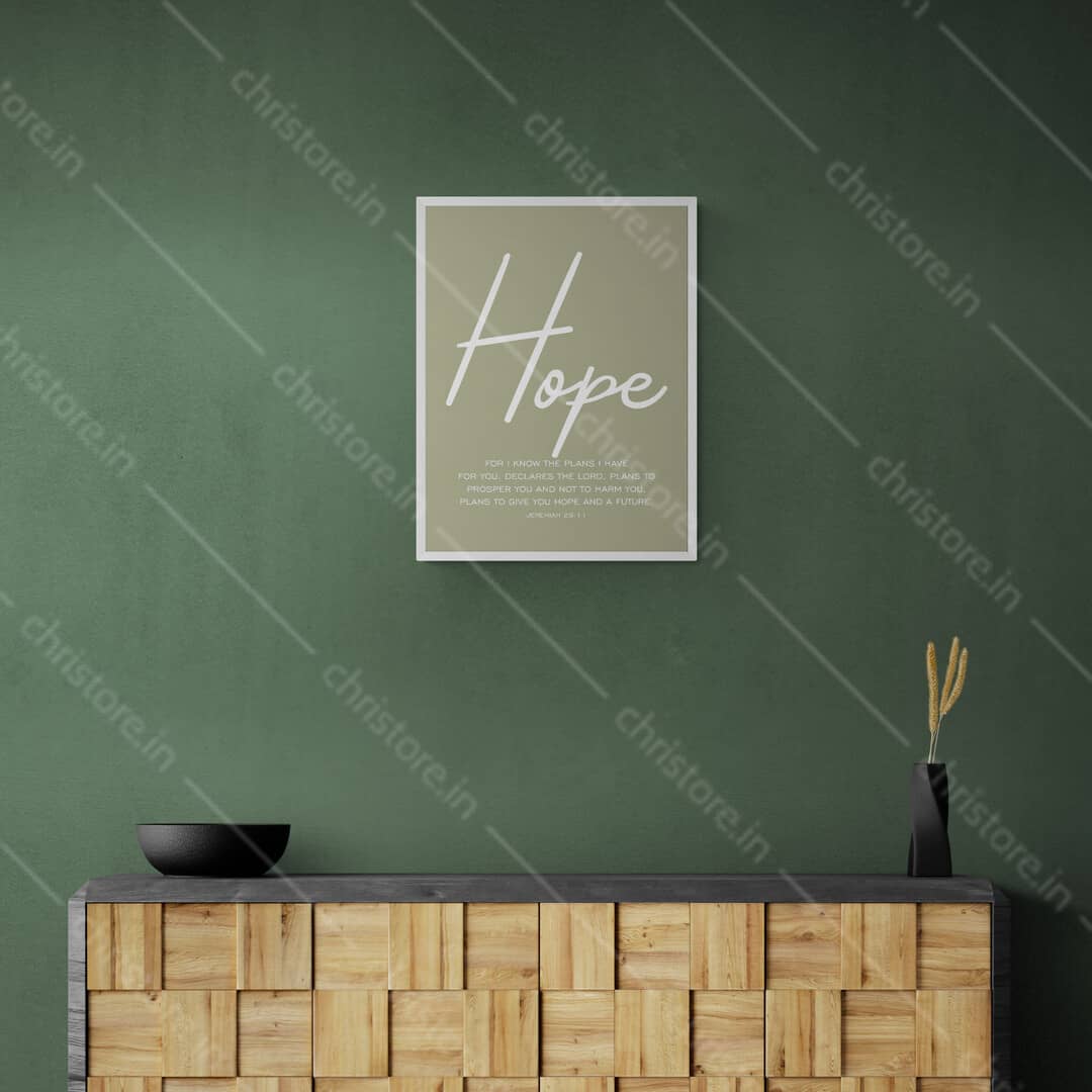 Faith Hope Love Color Series: Hope - 1 Corinthians 13:13