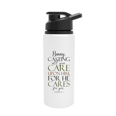 Casting All Your Cares Upon Him - 1 Peter 5:7 - Personalized