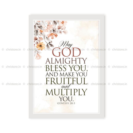 May God Almighty Bless You - Genesis 28:3