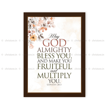 May God Almighty Bless You - Genesis 28:3