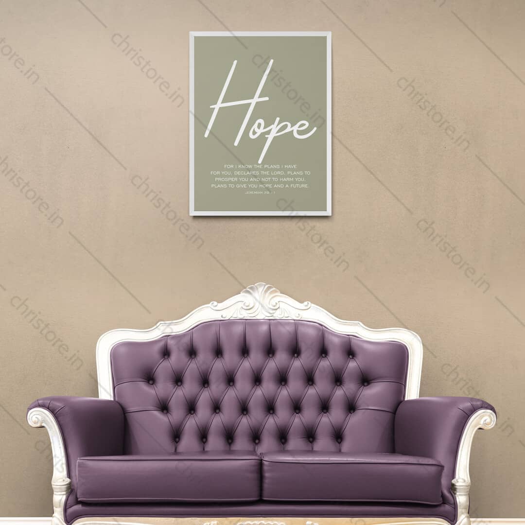 Faith Hope Love Color Series: Hope - 1 Corinthians 13:13