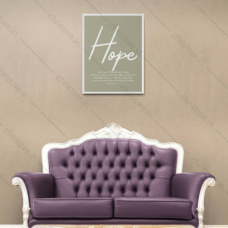 Faith Hope Love Color Series: Hope - 1 Corinthians 13:13