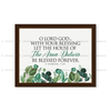 O Lord God With Your Blessing - 2 Samuel 7:29 - Personalized