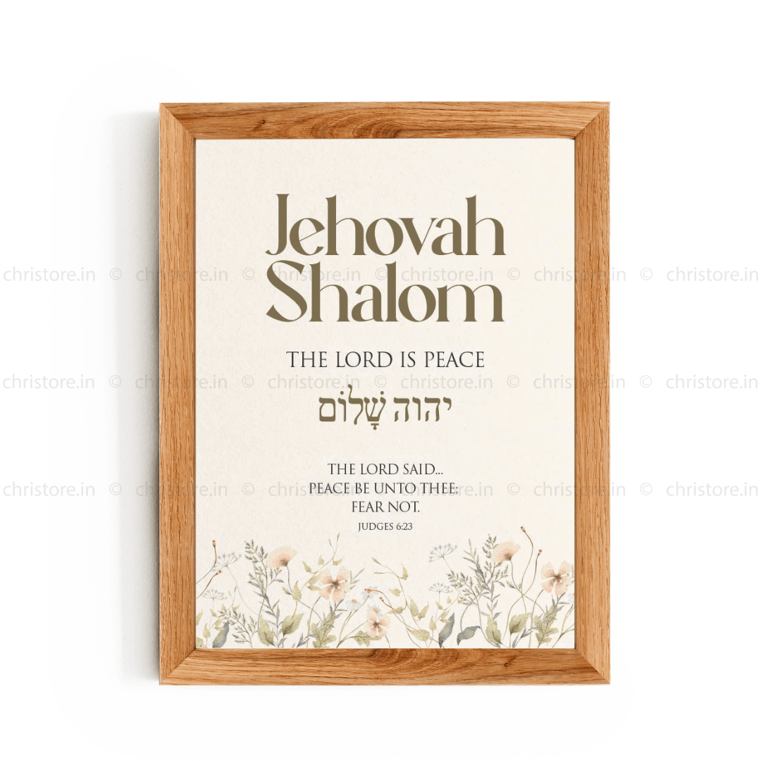 Jehovah Shalom, The Lord Is Peace