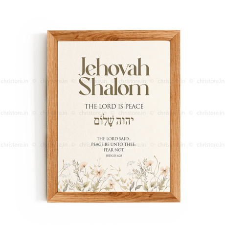 Jehovah Shalom, The Lord Is Peace