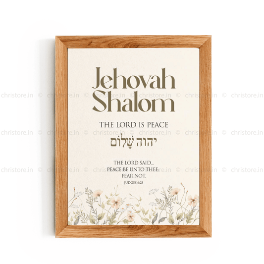 Jehovah Shalom, The Lord Is Peace