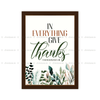 In Everything Give Thanks - 1 Thessalonians 5:18