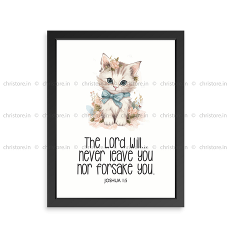 Kids: I Will Never Leave You For Forsake You - Joshua 1:5