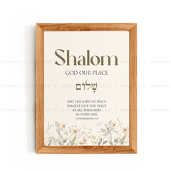 Shalom: God Our Peace