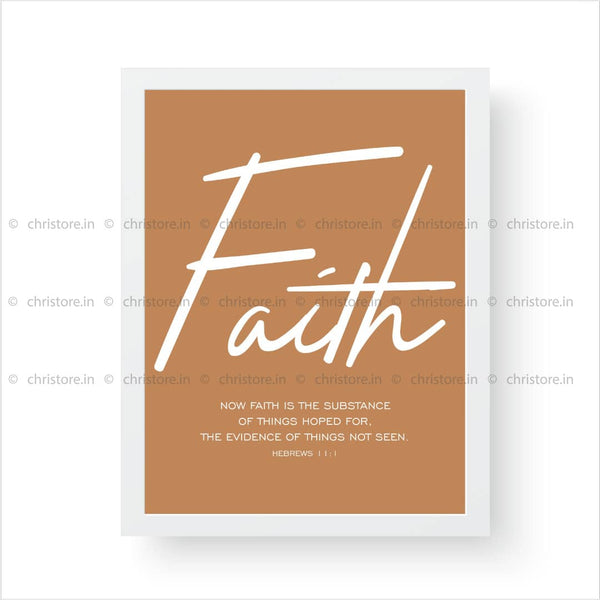 Faith Hope Love Color Series: Faith - 1 Corinthians 13:13