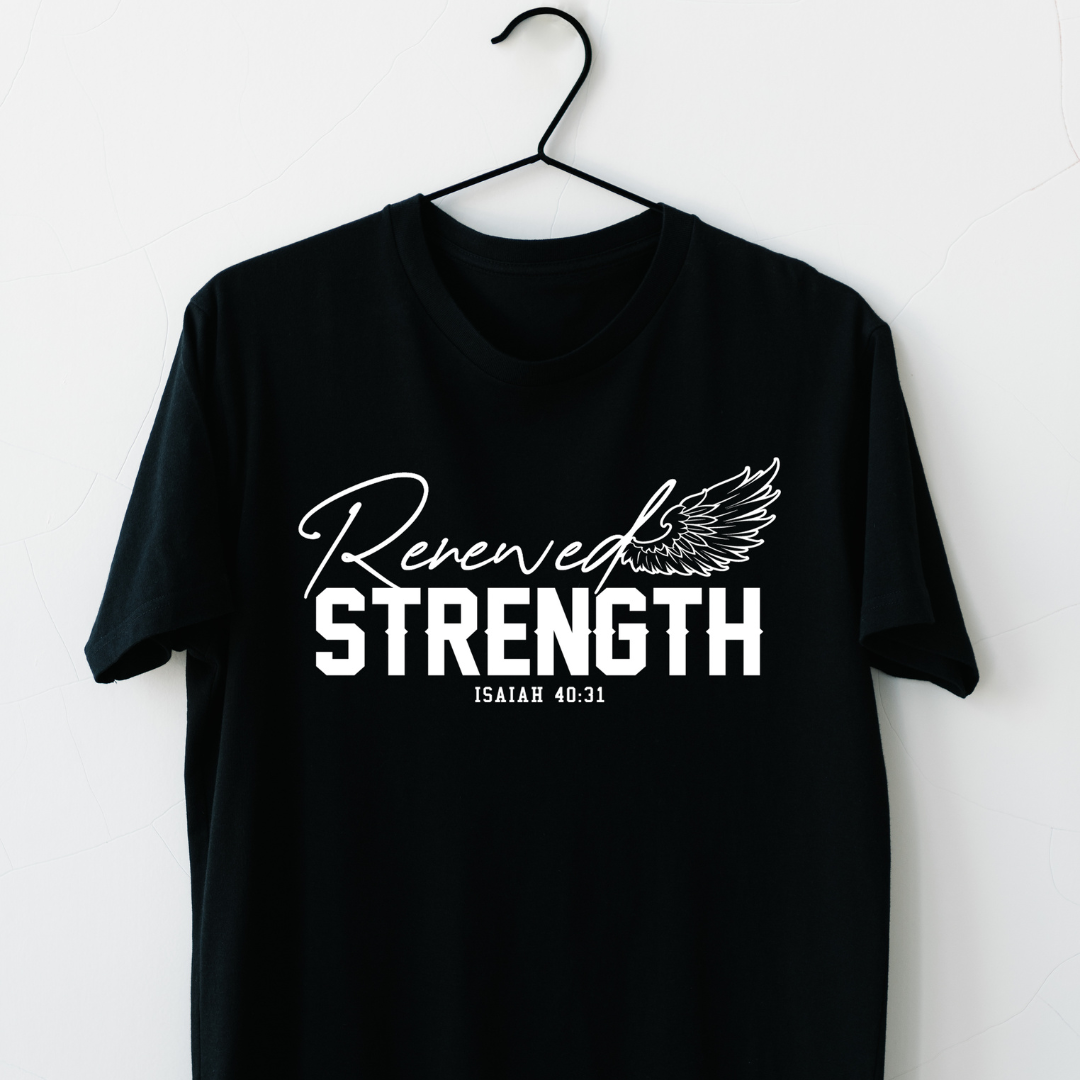 "Renewed Strength" T-Shirt - Isaiah 40:31