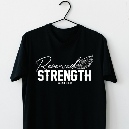 "Renewed Strength" T-Shirt - Isaiah 40:31
