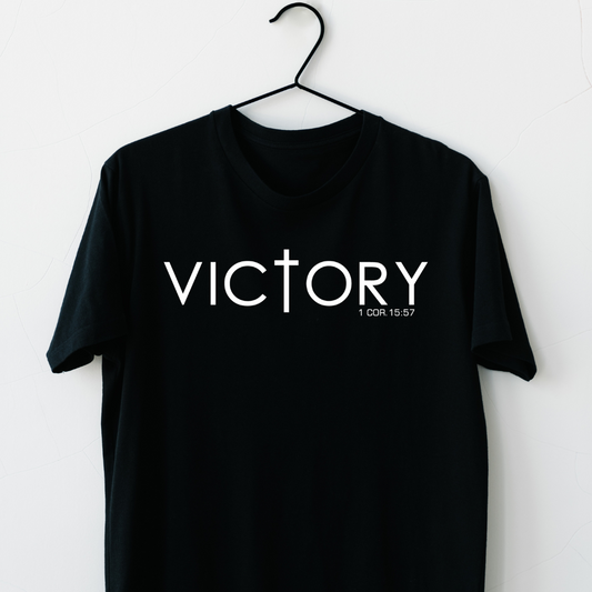"Victory" T-Shirt - 1 Corinthians 15:57
