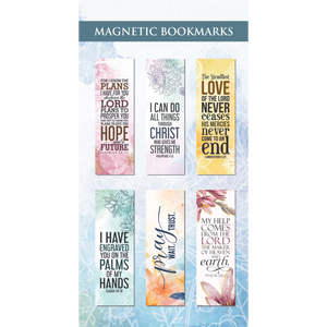 English - Magnetic Bookmarks Set (Set of 6)