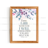 I Am With You And Will Strengthen You - Isaiah 41:10 - Personalized