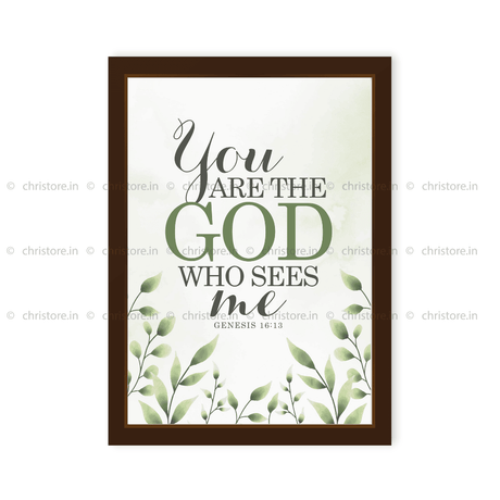 You Are The God Who Sees Me - Genesis 16:13