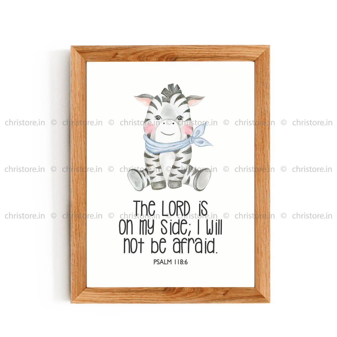 Kids: The Lord Is with Me – Psalm 118:6