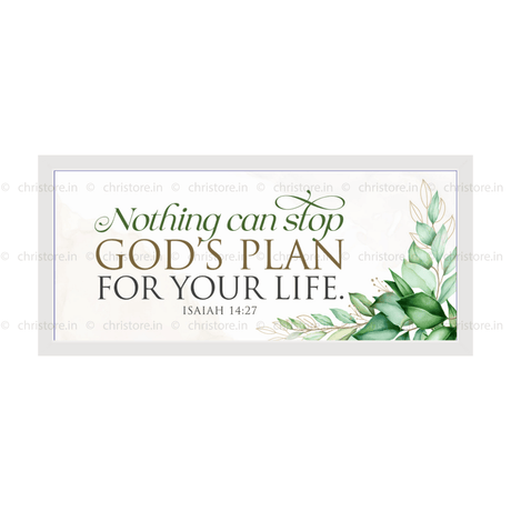 Nothing Can Stop God's Plan For Your Life - Isaiah 14:27