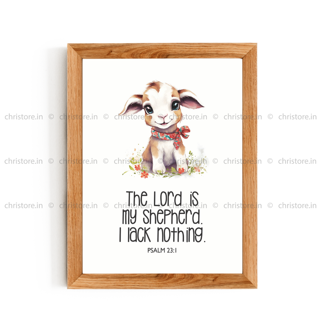 Kids: The Lord Is My Shepherd – Psalm 23:1