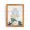 I Will Bless You And You Will Be A Blessing - Genesis 12:2 - Personalized