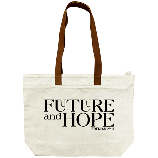 Future and Hope - Jeremiah 29:11 - Canvas Bag