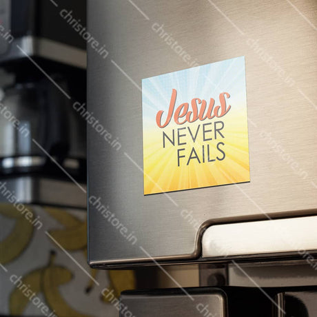 Jesus Never Fails - Christian Quote