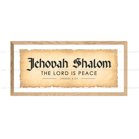 Jehovah Shalom, The Lord Is Peace