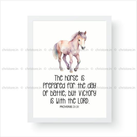 Kids: Victory Belongs to the Lord - Proverbs 21:31